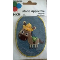 HKM 34328/1SB opstrijkbaar mode applicatie